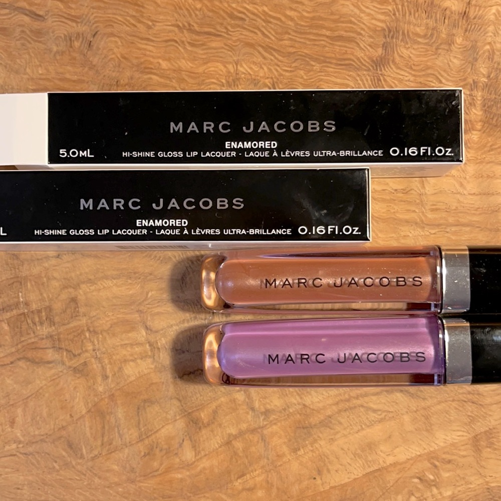 Set of Marc Jacobs hi-shine gloss lip lacquers 💋